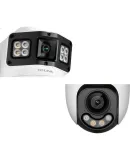 TP-LINK Dual Camera 5 Million Dual Picture Full Color Ultra HD Camera Home Monitor 360 Degree No Dead Angle with Night Vision Panoramic Wireless Cloud Platform Tracking Outdoor Indoor Mobile Remote Wa