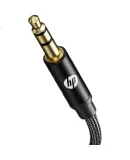 HP 3.5mm Audio Extension Cable, Car Audio AUX Audio Connection Cable, Computer Laptop Headphone Headset Mobile Phone Speaker Car Amplifier Recording Cable, 1.5 Meters