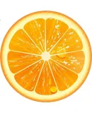 Juyingfeng Mouse Pad, Small Size, Locking Edge, Round Mouse Pad, Portable Mouse Pad, Washable, Portable Laptop Mouse Pad, 220*220mm, Orange