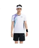 Jersey de bádminton Li-Ning para hombres y mujeres, Top de competición de la serie Club, Ropa deportiva profesional transpirable
