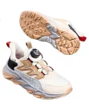 361° Children's Sports Shoes, Autumn 2025, Lightweight Shock-Absorbing School Sports Shoes for Boys And Girls, Breathable Mesh Outdoor Shoes, Yellow, Size 41