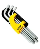 STANLEY Hex Key Wrench Set Flat Head Hex Key Household Universal Tool 9-Piece STMT92619-8-23
