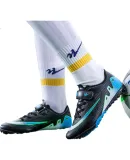 Shuangxing Children's Soccer Shoes for Boys And Girls, Big Kids' Molded Studs TF Artificial Grass Training Shoes, Student And Youth Slip-On Sneakers