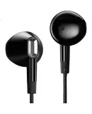 PHILIPS Wired Earphones Semi-In Music Headphones for Computer Laptop Android Apple Phones, Suitable for Online Classes And Office Use with Microphone TAE1020 White