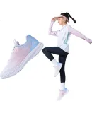 361° Children's Shoes, Kids' Jump Rope Shoes, 2025 Autumn Youth Professional Training Sports Shoes for Boys And Girls, Lightweight Elastic Physical Exam Shoes, Pink, Size 37