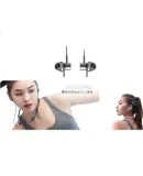 PHILIPS Bluetooth Neckband Wireless Earphones for Sports, Noise Cancellation, Long Battery Life, High Sound Quality, Low Latency, Large Capacity Standby, Compatible with Huawei And Apple TAN1120-Black