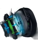 Razer BlackShark V3 X HyperSpeed Wireless Over-Ear Gaming Headset with Microphone, Tri-Mode, Detachable Mic, Delta EQ Adjustment, for CSGO And PUBG, Black And Gree