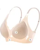 MiiOW Women's Seamless Bra, Thin Summer Style, New for 2025, Women's Underwear to Prevent Sagging And Gather Side Breast Tissue