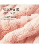 DEESHA (DEESHA) Thickened Double-sided Flannel Girls' Fleece Cardigan Set Spring Autumn Winter Home Wear Pajamas Pajama Pants Can Be Worn Out