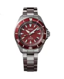 SEIKO Prospex Japanese-Korean Watch, Men's Classic Red Outdoor Sports Mechanical Wristwatch, Gift SRPL11K1