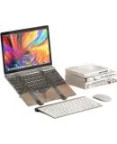 Lenovo Lai Ku X15 Laptop Stand, Aluminum Alloy Portable Folding Adjustable Height Riser, Same As The One Used in Luo Yonghao's Live Streaming Room [Recommended by Luo Yonghao]