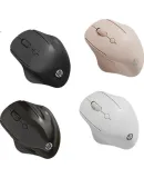 HP Engineer Ergonomic Mouse for Small And Medium Hands, Women's Mouse, Flowing Brown, Wireless Bluetooth Dual-Mode Office, 4000DPI Blue Shadow Sensor PAW3220