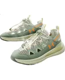 Under Armour Children's Sports Shoes, Large Mesh Breathable Running Shoes, Unisex Kids Functional Outdoor Shoes 2521814, Green, Size 33