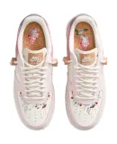 NIKE NIKE Women's Casual Sneakers, Air Force 1, AIR FORCE 1 Sports Shoes, IB8874-111, Pink And White, Size 38