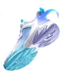 361° Hanjiang Children's Basketball Shoes, 2025 All-Season Practical Training Youth Hard Court Wear-Resistant Basketball Shoes, Purple, Size 39