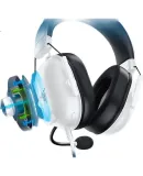 Razer BlackShark V2 X Wired Over-Ear Gaming Headset with Microphone, Passive Noise Cancellation, CSGO JD Custom White Special Edition, Compatible with Triangular Actio