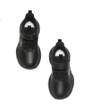 ANTA Children's Sports Shoes, Boys' Running Shoes, Autumn And Winter Leather Upper, Lightweight Athletic Running Shoes, A12549901