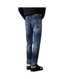 CABBEEN [Lycra High-Stretch Jeans] Men's Distressed Jeans with Unique Wash, Comfortable High-Stretch Fabric for Winter Long Pants