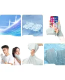 Li-Ning Cycling Sun Protection Gloves Half Finger Summer Ice Silk Thin Fishing Driving Outdoor Cycling Sun Protection Cool Insulation Gloves