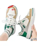 Warrior Men's Sneakers Canvas Shoes 2025 Autumn And Winter New Style Versatile Casual Canvas Shoes with Thick Soles, Height-Increasing Soft Soles, Lightweight Athletic Shoes