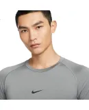 NIKE Men's Spring And Summer Short-Sleeve T-Shirt, Undershirt, Quick-Drying Breathable, Slim-Fit, FB7933-084 Gray 2XL