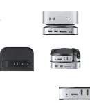 UGREEN M.2 SSD Enclosure Compatible with Mac Mini M4 Expansion Dock, DP DisplayPort, USB 3.2, Compatible with Apple Host, Thunderbolt 4/5 Interface