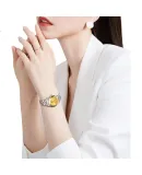ROS DN Gold Watch, Pure Gold 999, Genuine Diamond Pixiu Watch for Women, Mechanical Brand Name Watch, Top Ten Goddesses, Gift for Women's Day