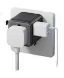 Lenovo Mini Adapter Plug Converter, Universal Multi-Functional Socket for International Travel, Study Abroad in Hong Kong, Macau, Japan, Korea, Europe And UK/Australia Standards