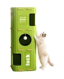 HELLOJOY Cat Bed Toy Four Seasons Universal Cat Climbing Frame Cat Tree Integrated Multi-Layer Cat Tree Hollow Double-Layer Scratching Board Enclosed Cat House
