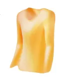 MiiOW Men's Thermal Underwear, Men's Autumn Undershirt, Fleece-Lined Thick Warm Clothing, Men's Autumn And Winter Cold-Proof Base Layer Top, Thermal Underwear