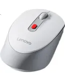 Lenovo Wireless Bluetooth Dual-Mode Rechargeable Mouse, Portable Office Mouse with Ergonomic Design, Compatible with Desktop Computers, Laptops And Tablets, M28 Black