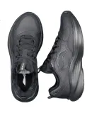 LI-NING Fleece Lined Lightweight Breeze V2 Shock Absorption Rebound Black Casual Running Shoes Leather Versatile Lightweight Comfortable Men's Sneakers