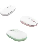ASUS Aod Wireless Mouse + Mouse Pad Set, Smart DPI Buttons, Magnetic Cover Design, Douding Colorful Mouse Pad Set, Mouse Tail Grass Gree