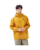 CAMEL Single-Layer Windbreaker Jacket for Men And Women, Windproof Waterproof Warm Coat Outdoor Jacket for Women 733CAFO013D5 XL