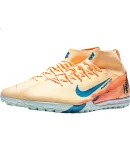 NIKE Men's Soccer Shoes Mercurial Superfly 10 TF Turf Cleats FQ8333-801 Orange Size 44