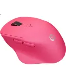 HP Engineer1 Ergonomic Mouse for Small to Medium Hands Women Raspberry Red Wireless Bluetooth Dual-Mode Office Mouse Blue Shadow Sensor PAW3220
