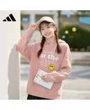 Adidas NEO Women's Hoodie Sportswear Knitted Pullover H45535 Pink XL