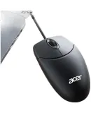 Acer Mouse, Wired Mouse, Computer Office Mouse, USB Interface Fully Compatible, Plug And Play, Black, M117