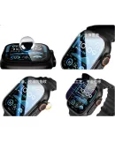 Smorss [2 Pieces Premium] Tempered Glass Screen Protector for Apple Watch Ultra 3/2/1, Anti-Scratch Shatterproof Full Coverage Protective Film for IWatch Ultra 3/2/1