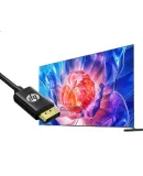HP DP Cable Version 1.4, 8K High-Definition Connection Cable, Suitable for Computer Graphics Card to Connect Monitor, E-Sports Video Connection Cable, 1 Meter PVC Cable, Professional Decoding Chip, Fine Picture Quality