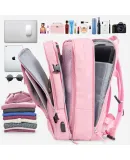 Mochila de viaje para mujer VICTORIATOURIST de gran capacidad con portaordenador portátil de 15,6 pulgadas, bolsa de ordenador expandible de negocios