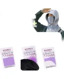 XTEP Full Face Sun Protection Mask with Neck Guard, UV-Resistant Face Covering, Sunshade Face Mask, Ice Silk Breathable Sunscree