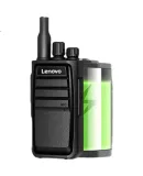 Lenovo [Dual Pack] C388 Walkie-Talkie, One-Key Frequency Matching, Unlimited Copying, High-Power Long-Range Outdoor Handheld Radio, Suitable for Hotels, Construction Sites, Self-Driving Tours And Commercial Use, C338life