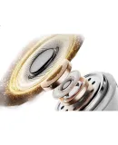 Lenovo (Lenovo) [Bestselling Product] Xiao Cai He Smart Touch Bluetooth Earphones Semi In-Ear Noise-Cancelling Sports Gaming Low Latency Compatible with Huawei Xiaomi Birthday Gift LP70PRO Black