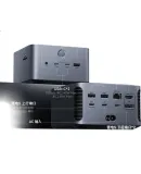 ANKER Prime TB5 [Intel Certified], Anker Thunderbolt 5 Docking Station, Dual 8K Three-Screen Display, PD Fast Charging 120Gbps, Docking Station with 2.5G Ethernet Port, Compatible with MacOS/Windows