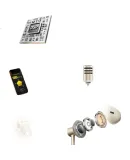 HP Wired Karaoke Headphones with Noise-Cancelling Microphone, Built-in Ear Return, Mobile Line Control, Recording Live Streaming Singing Sound Card Headset Type-C Black