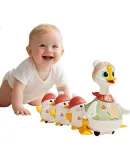 HUILE TOYS Newborn Welcome Gift Box, Baby Toys, Swinging Goose, Children's Toys, Baby Crawling And Head-Lifting, Birthday And First-Year Gifts