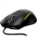 Lenovo Lai Ku Wired Gaming Mouse with RGB Flow Light Effects, Lightweight Design, Customizable Macro Editing, Esports Mouse Chip Gaming-Grade 10000DPI Sensor MG101
