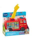 VTech Interactive Bilingual Fire Truck Toy for Children, Digital Shape Music Early Education Toy for Boys And Girls, Birthday Gift