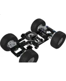 ONEBOT National Trend Building Blocks, Boys' Assembly Model Toy Car, Small Particle Building Blocks, Wheeled Engineering Loader, Birthday Gift